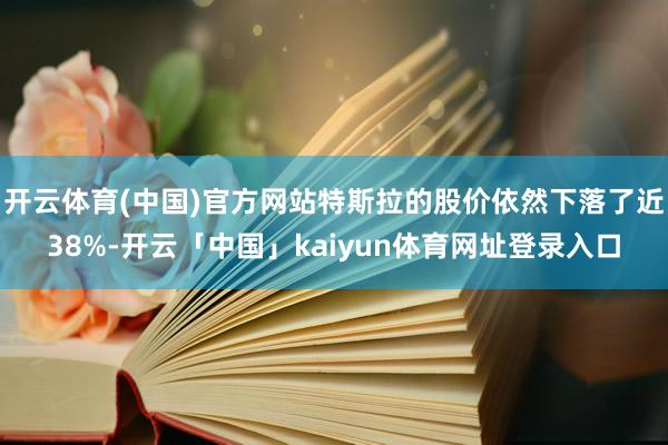 开云体育(中国)官方网站特斯拉的股价依然下落了近38%-开云「中国」kaiyun体育网址登录入口